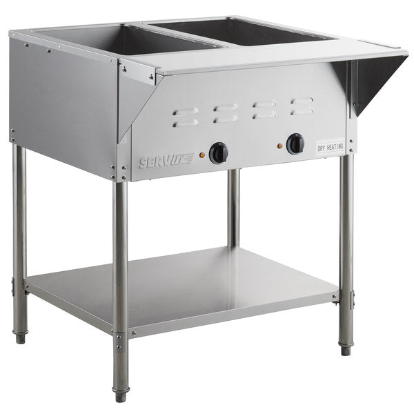 Used Servit - 423EST2WE - 2 Well Electric Steam Table - Maltese & Co