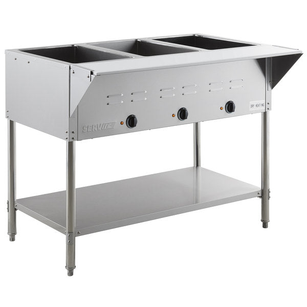 Used Servit - 423EST3WE - 3 Well Electric Steam Table