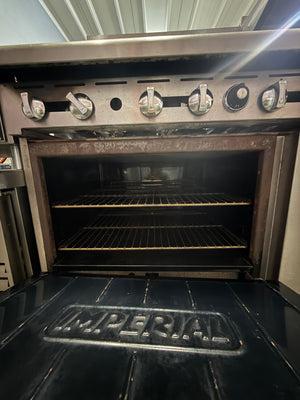 Imperial IR-6 36″ 6 Burner Gas Range w/ Standard Oven