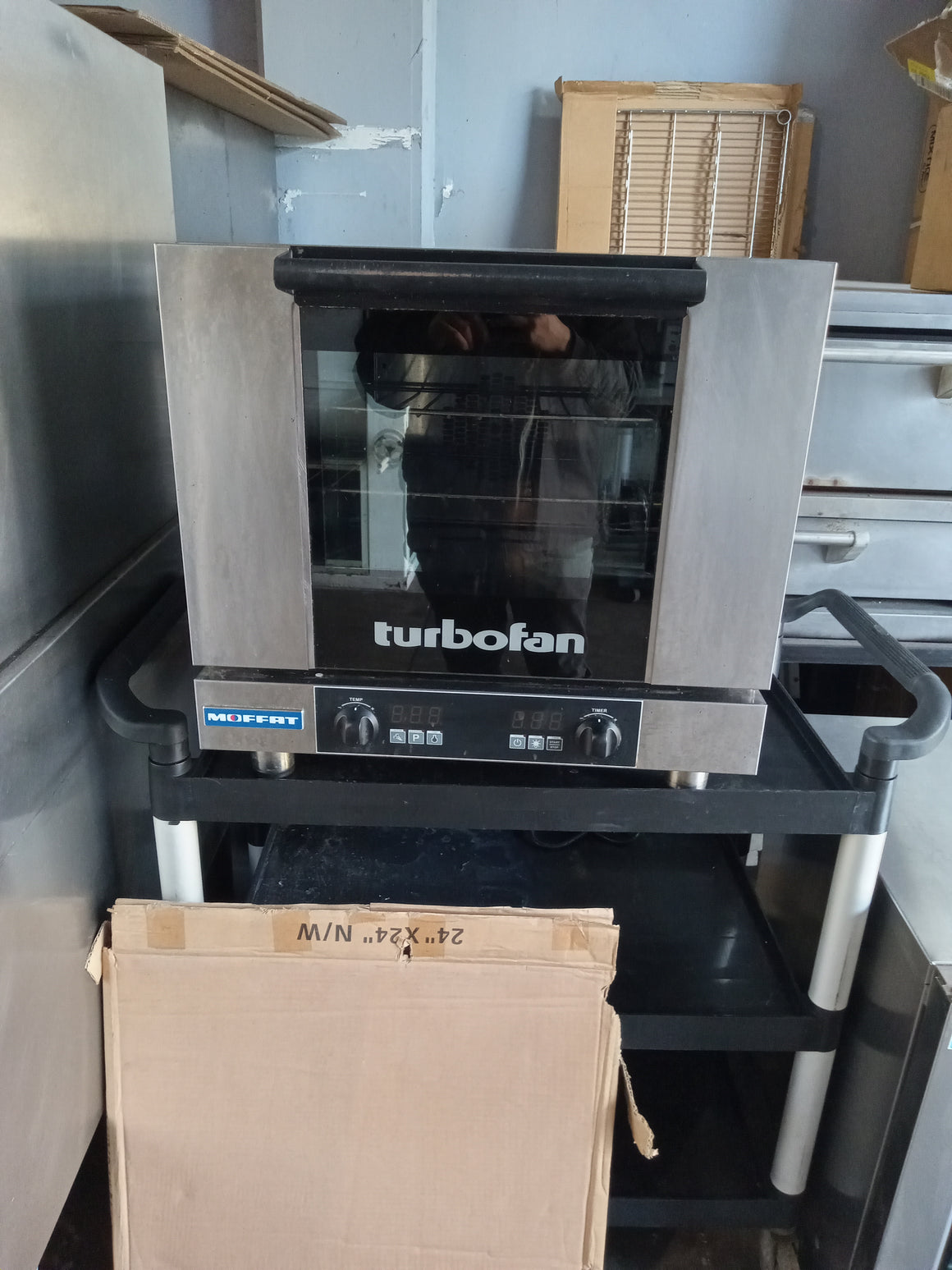 Used Turbo Fan - E23D3 - Half Size Electric Convection Oven - Maltese & Co
