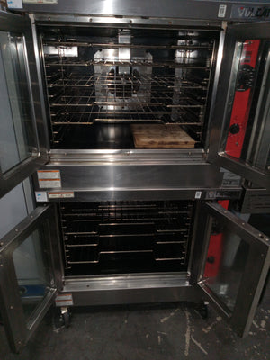 Used Vulcan Hart - VC44GD-11D150K - Double Stack Convection Oven - Maltese & Co