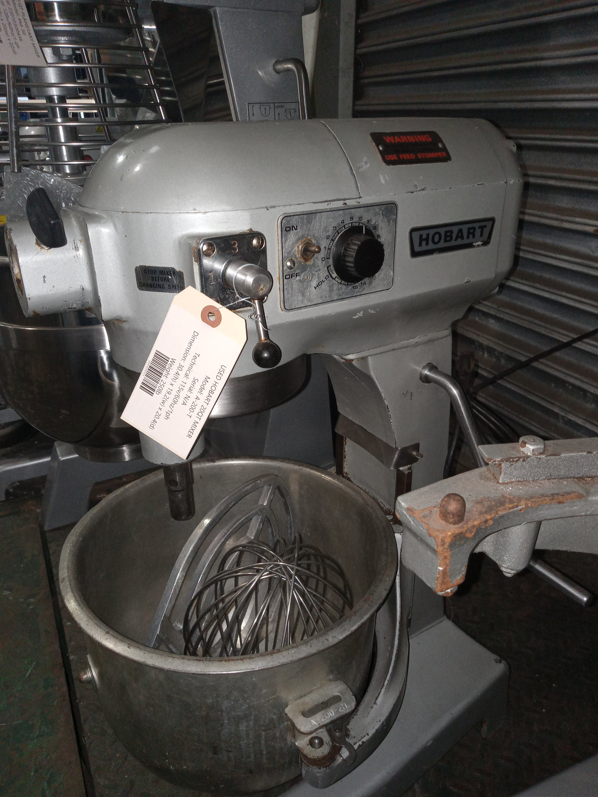 Used Hobart - A-200-T - 20qt. Mixer - Maltese & Co