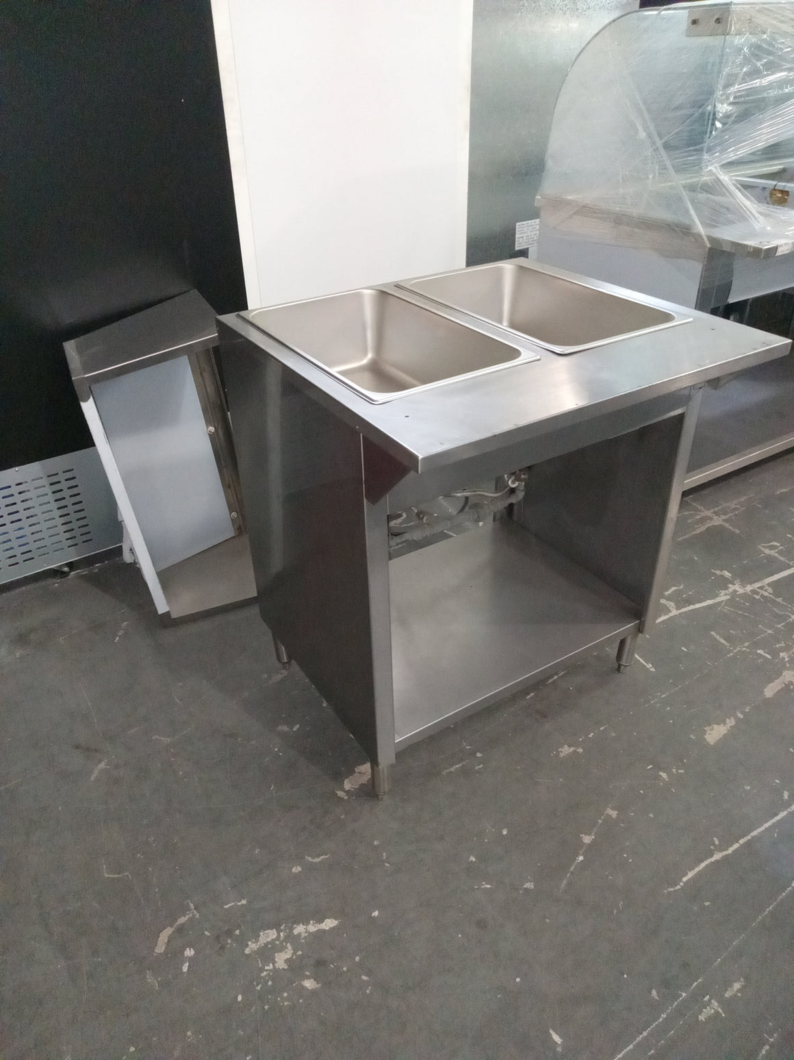 Used 2 Well Gas Steam Table - Maltese & Co
