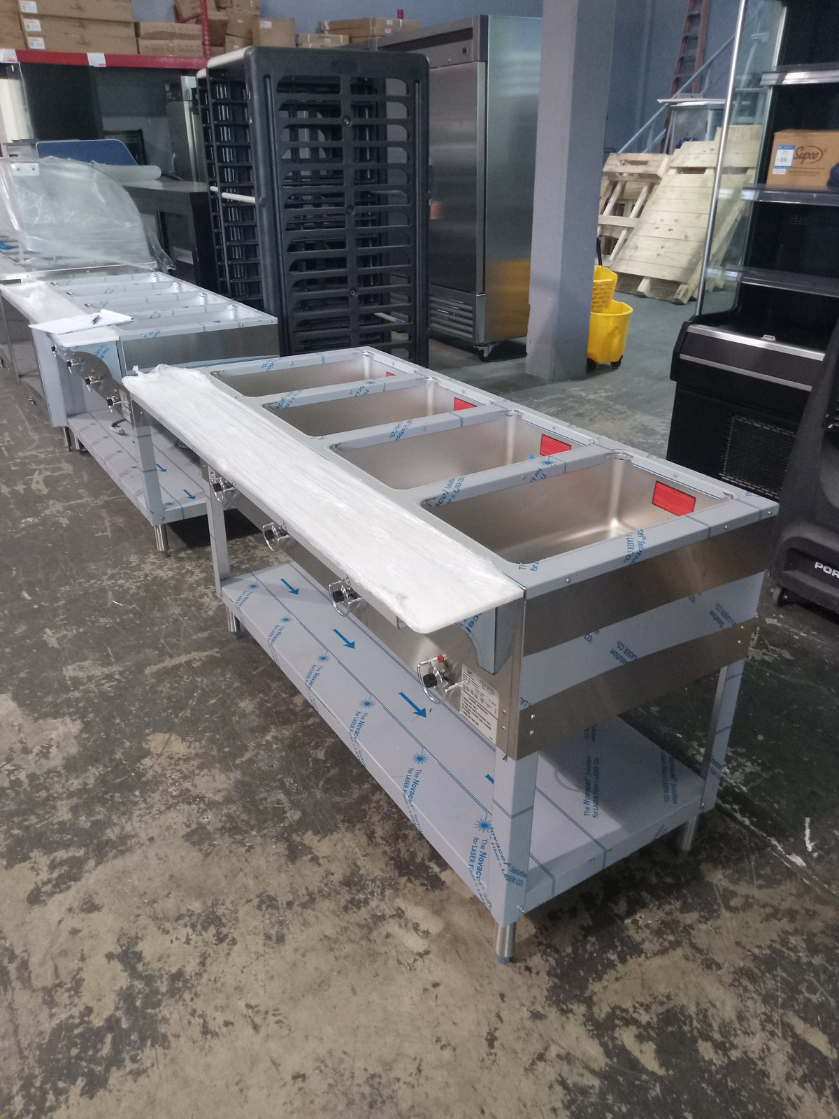 Duke - E304SW - 4 Pan Electric Steam Table - Maltese & Co