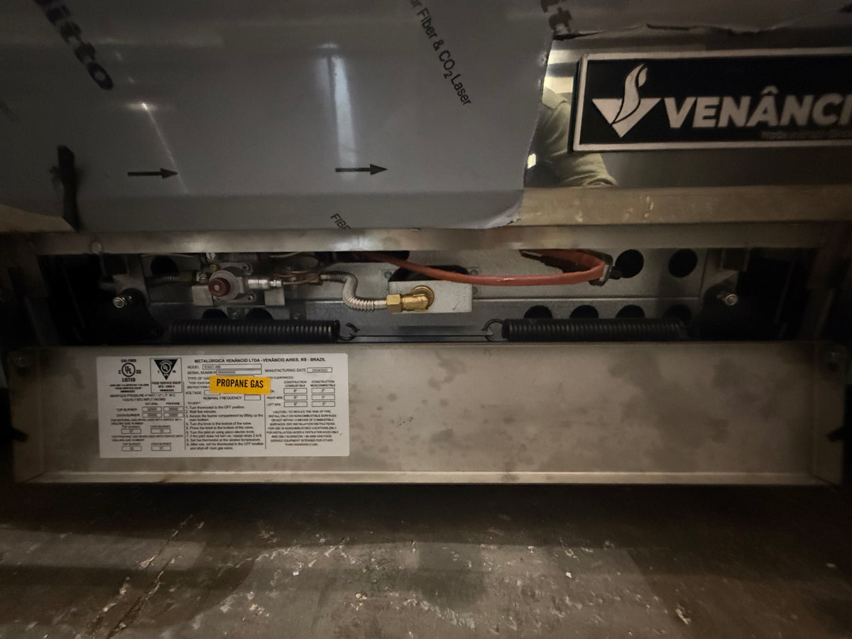 Venancio R36ST-36B Gas 36" 6 Burner Restaurant Range - Maltese & Co