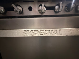 Imperial IR-6 36″ 6 Burner Gas Range w/ Standard Oven