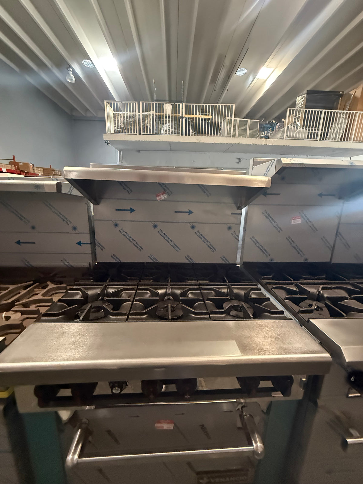 Venancio R36ST-36B Gas 36" 6 Burner Restaurant Range - Maltese & Co