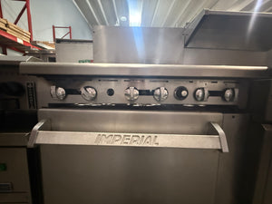 Imperial IR-6 36″ 6 Burner Gas Range w/ Standard Oven