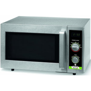 USED Winco - EMW-1000SD - Spectrum Commercial Microwave, Dial, Stainless Steel, 1,000 W - Countertop - Maltese & Co