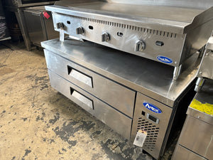 Atosa ATTG-48 CookRite 48" Countertop Heavy Duty Thermostatic Gas Griddle(Pre-Owned)