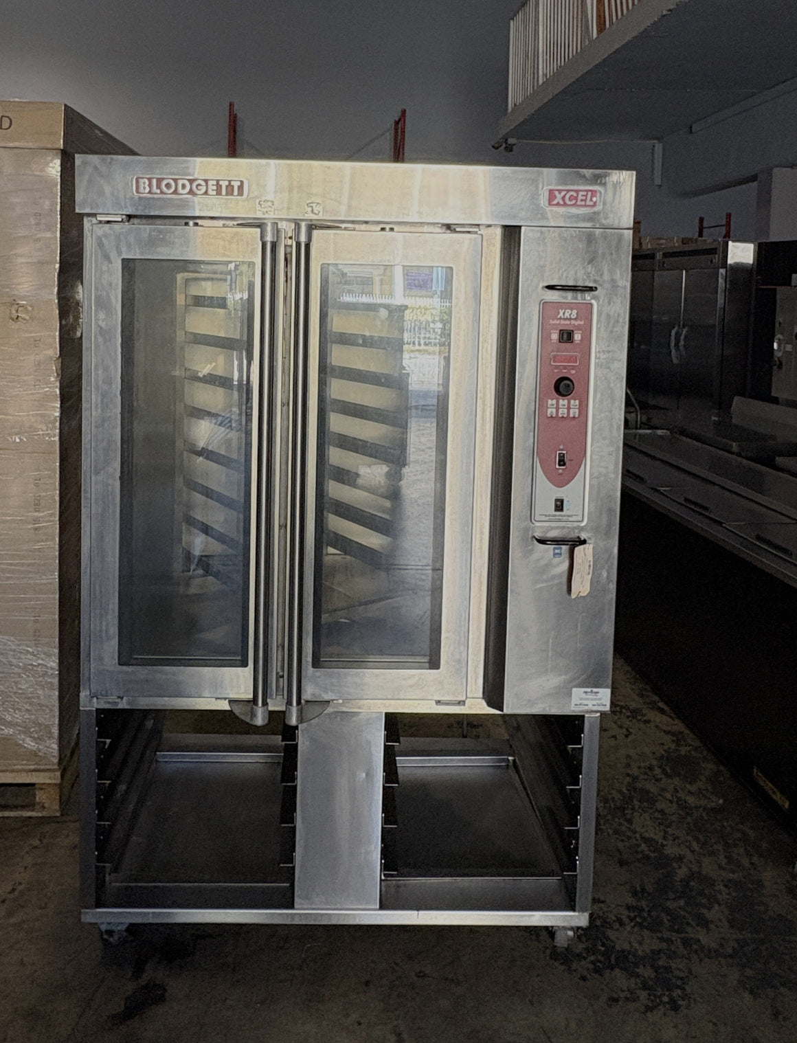 (USED) Blodgett XRB Rotating Gas Oven With the Stand - Maltese & Co