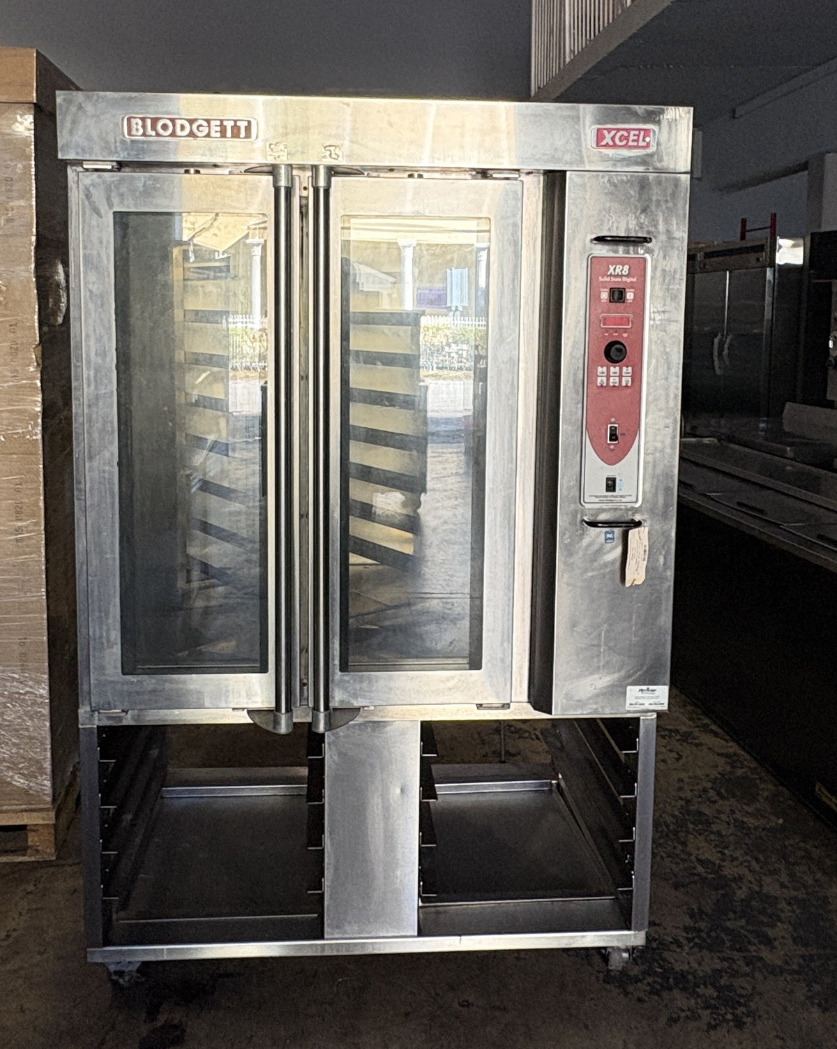 (USED) Blodgett XRB Rotating Gas Oven With the Stand - Maltese & Co
