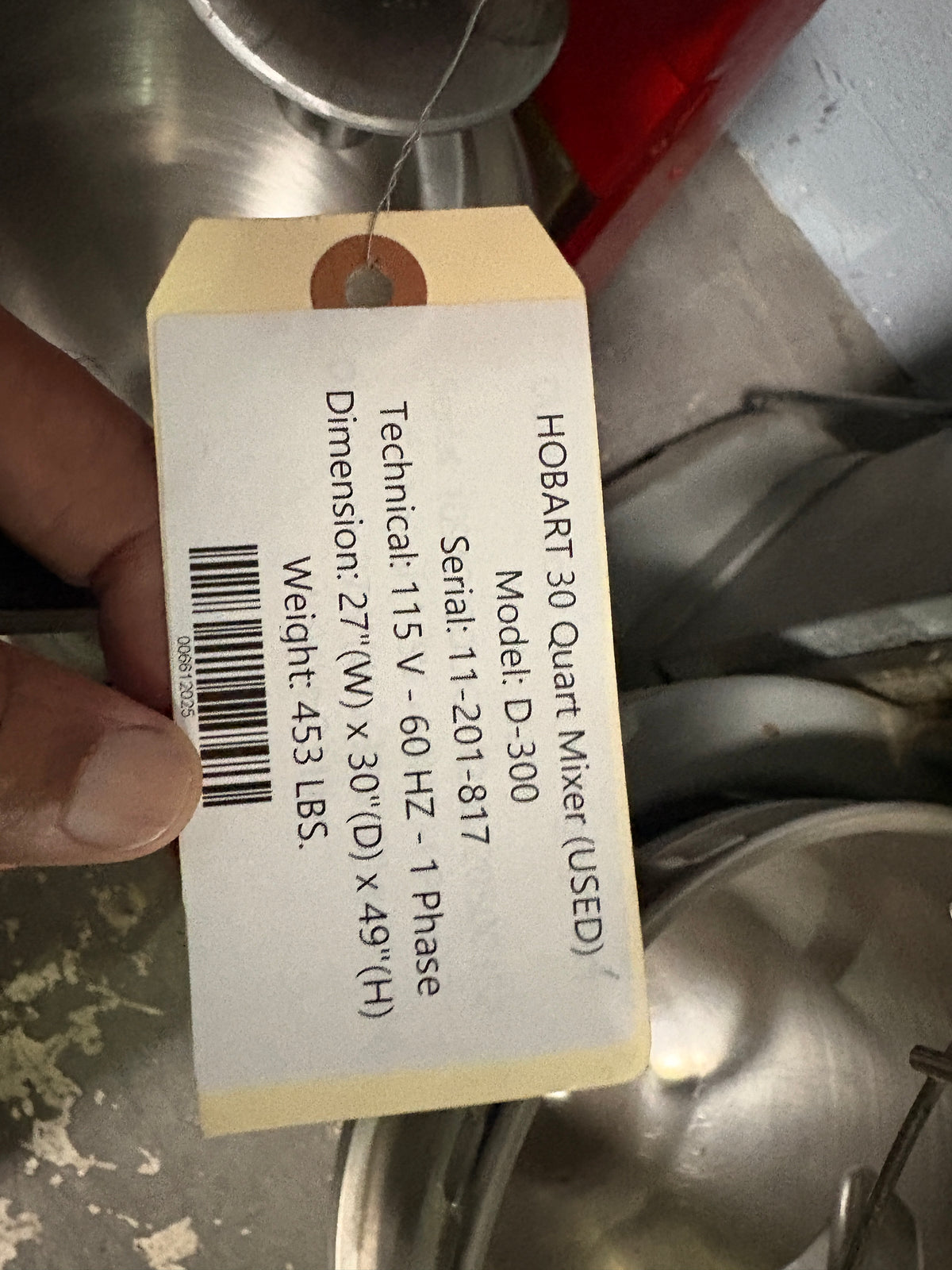 USED Hobart 30 Quart Mixer - Model D-300 - Restaurant Equipment - Maltese & Co