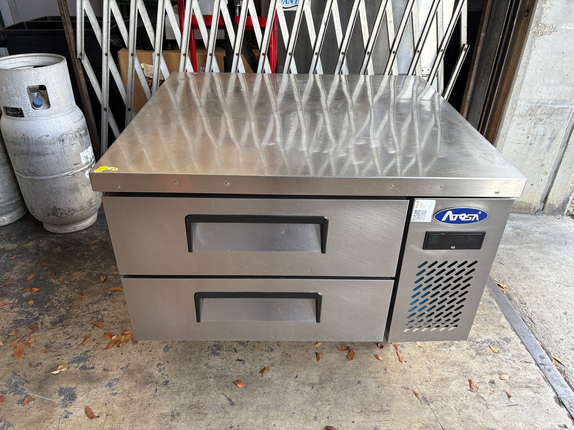 (USED) Atosa 36 Inch Chef Base One-Section 4.7 Cu Ft with Drawers - - Maltese & Co