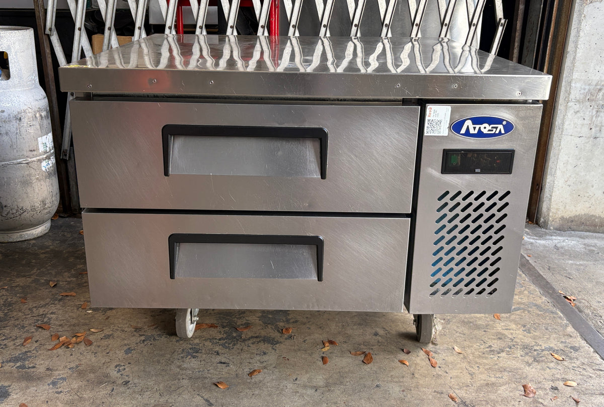 (USED) Atosa 36 Inch Chef Base One-Section 4.7 Cu Ft with Drawers - - Maltese & Co