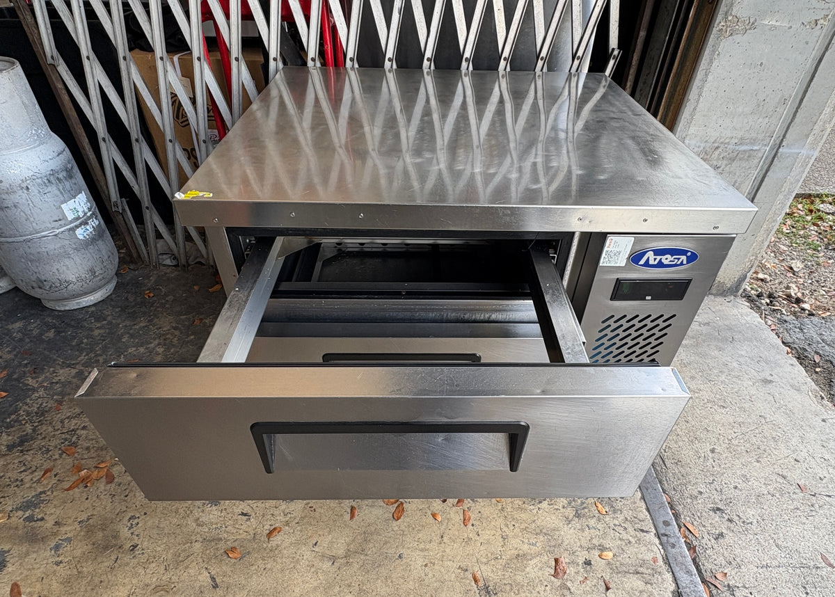 (USED) Atosa 36 Inch Chef Base One-Section 4.7 Cu Ft with Drawers - - Maltese & Co