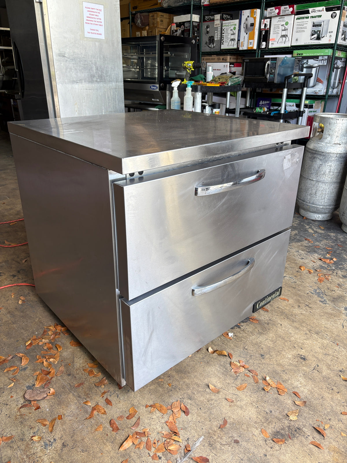(USED) Continental  32" Worktop Refrigerator With Drawers - Model - SW32N-D - Maltese & Co