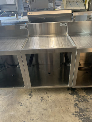 USED KROWNE UNDERBAR GLASS STORAGE