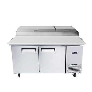 USED Atosa - MPF8202GR - 67'' Pizza Prep Table - 18.5 Cubic Ft - Maltese & Co