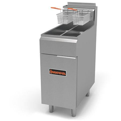 Sierra - SRF-35/40-NG - 35/40lb Gas Fryer - Brand New - Maltese & Co