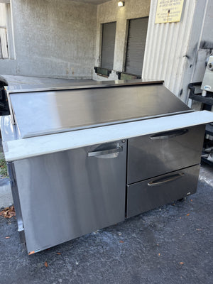 TURBO AIR PST-60-24-D2-N MEGA TOP SALAD PREP TABLE (USED)