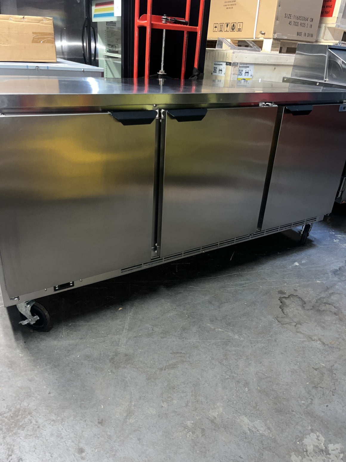 BEVERAGE AIR WTR72AHC WORKTOP REFRIGERATOR (USED)