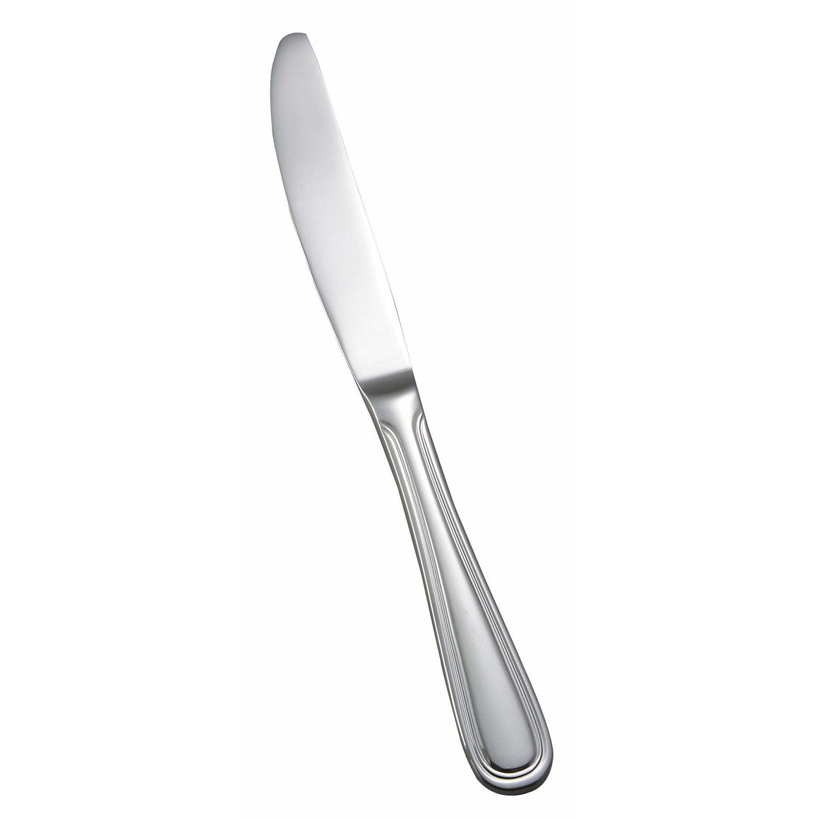 Winco - 0030-08 - Shangarila Dinner Knife, 18/8 Extra Heavyweight - Flatware - Maltese & Co New and Used  restaurant Equipment 