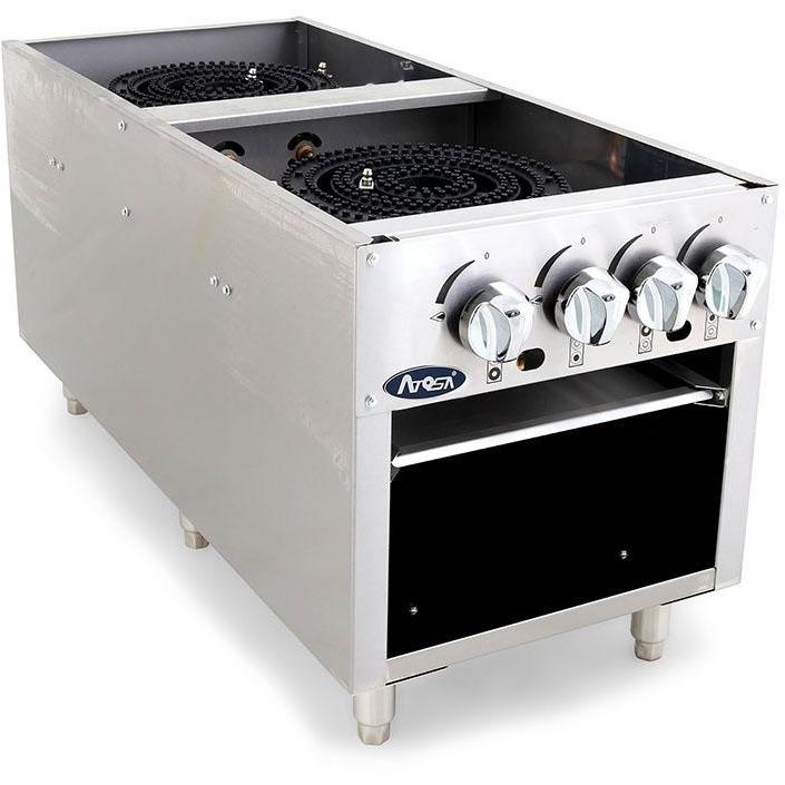 CookRite - 4 Burners, Independent Manual Control - Natural Gas - Maltese & Co New and Used  restaurant Equipment 