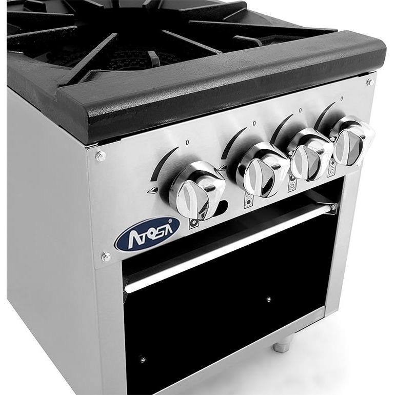 CookRite - 4 Burners, Independent Manual Control - Liquid Propane - Maltese & Co New and Used  restaurant Equipment 