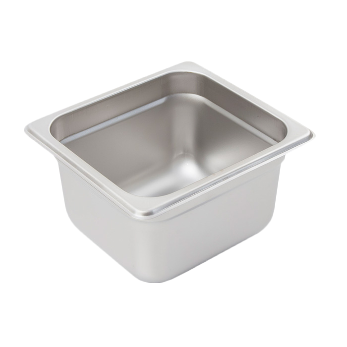 Crestware - 2164 - SAF-T-STAK Sixth x 4" Pan - Maltese & Co New and Used  restaurant Equipment 
