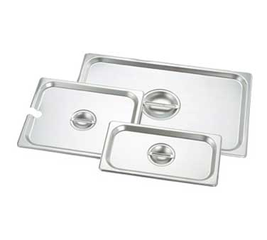 Crestware - 2330 - 2/3 Long Solid Flat Holding Pan Cover - Maltese & Co New and Used  restaurant Equipment 