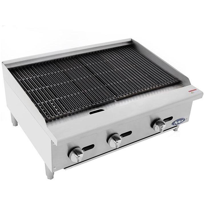 CookRite - 3 Burners, Independent Manual Control - Natural Gas - Maltese & Co New and Used  restaurant Equipment 