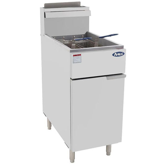 CookRite - 40lbs, 3 Burners, Independent Manual Control - Liquid Propane - Maltese & Co New and Used  restaurant Equipment 