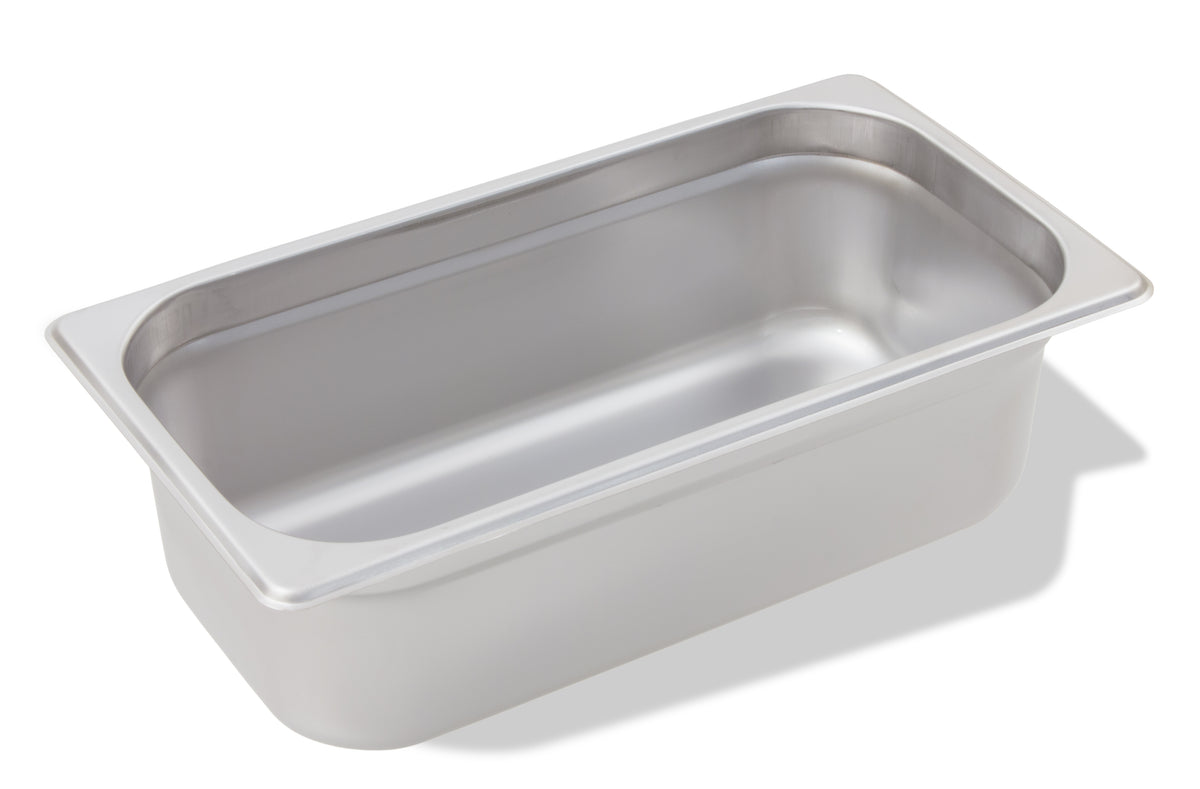 Crestware - 4134 - SAF-T-STAK Third x 4" Pan - Maltese & Co New and Used  restaurant Equipment 