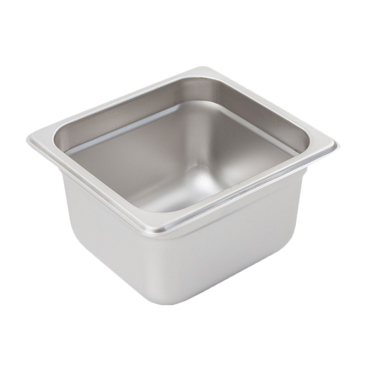 Crestware - 4166 - SAF-T-STAK Sixth x 6" Pan - Maltese & Co New and Used  restaurant Equipment 