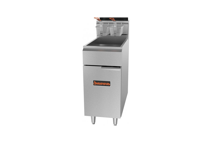 SIERRA SRF-40/50 FRYER 40/50lb NATURAL GAS - Maltese & Co New and Used  restaurant Equipment 