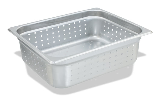 Crestware 5124P Half x 4" Perf Pan - Maltese & Co New and Used  restaurant Equipment 