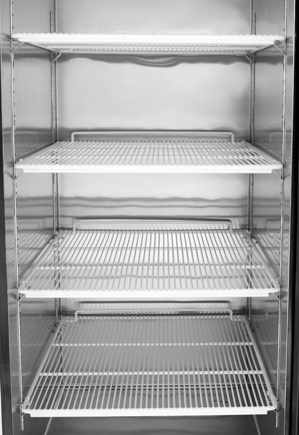 Atosa MCF8709GR Bottom Mount - Two Sliding Glass Door Refrigerator - 44.85 Cubic Ft. - Maltese & Co New and Used  restaurant Equipment 