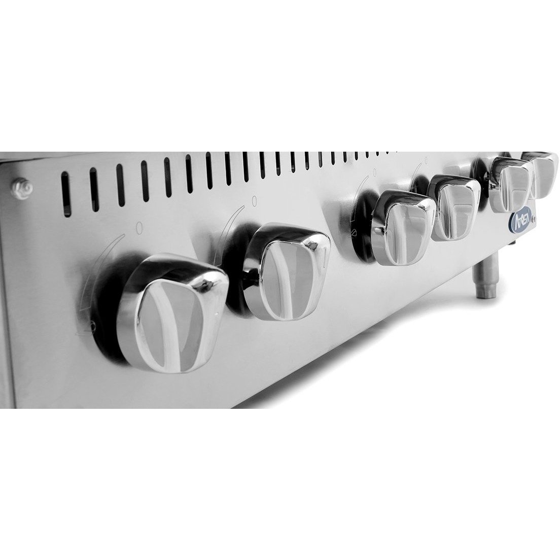 CookRite - 6 Burners, Independent Manual Control - Liquid Propane ATHP-36-6 - Maltese & Co New and Used  restaurant Equipment 