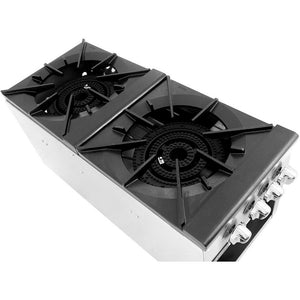 CookRite - 4 Burners, Independent Manual Control - Natural Gas - Maltese & Co New and Used  restaurant Equipment 
