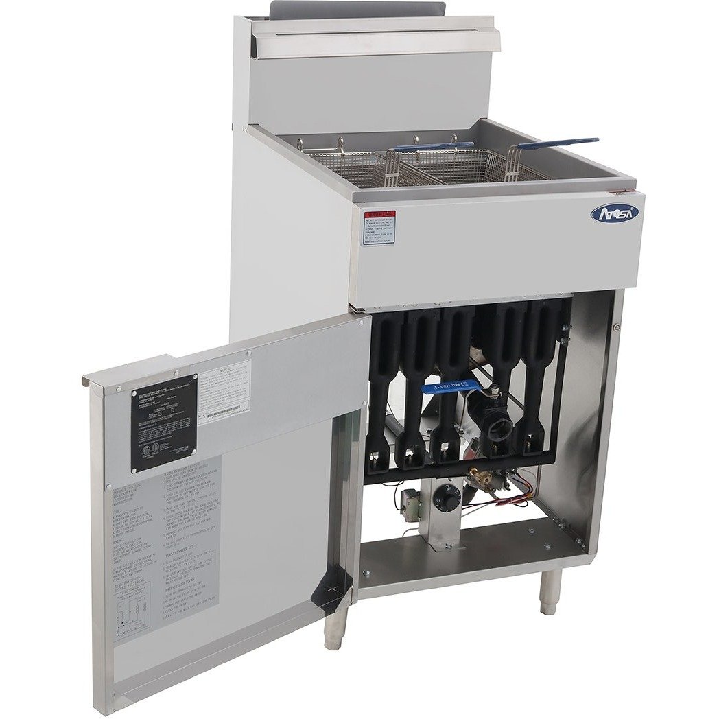 CookRite - 75lbs, 5 Burners, Independent Manual Control - Natural Gas - Maltese & Co New and Used  restaurant Equipment 