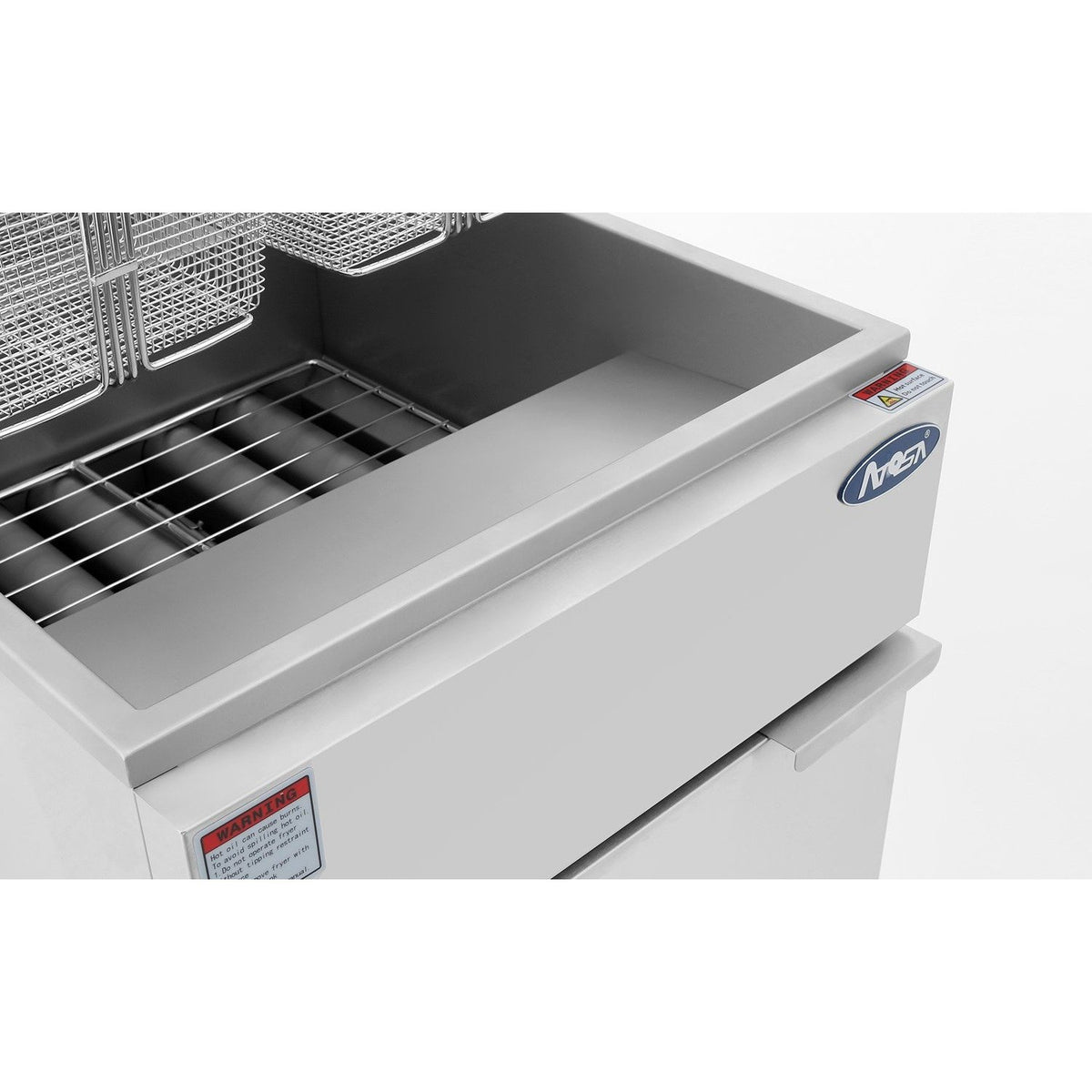 CookRite - 50lbs, 4 Burners, Independent Manual Control - Natural Gas - Maltese & Co New and Used  restaurant Equipment 
