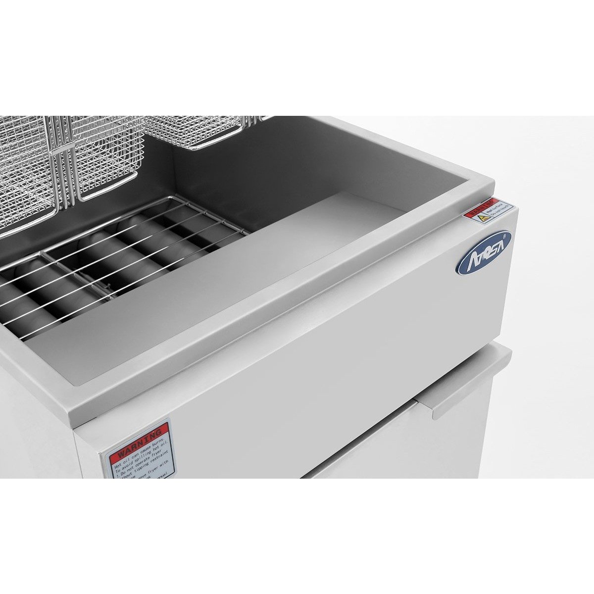 CookRite - 40lbs, 3 Burners, Independent Manual Control - Liquid Propane - Maltese & Co New and Used  restaurant Equipment 