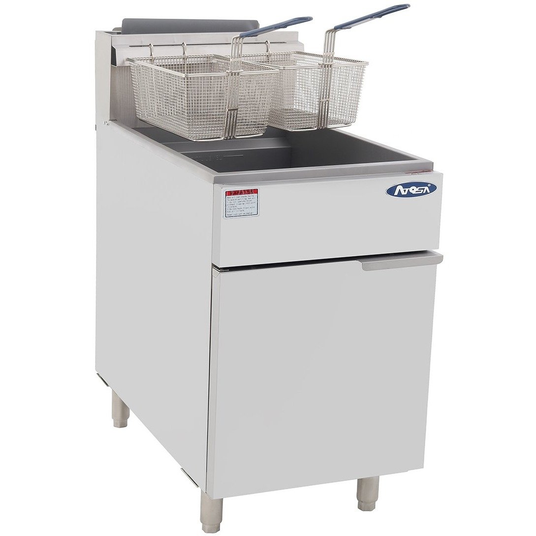 CookRite - 75lbs, 5 Burners, Independent Manual Control - Natural Gas - Maltese & Co New and Used  restaurant Equipment 