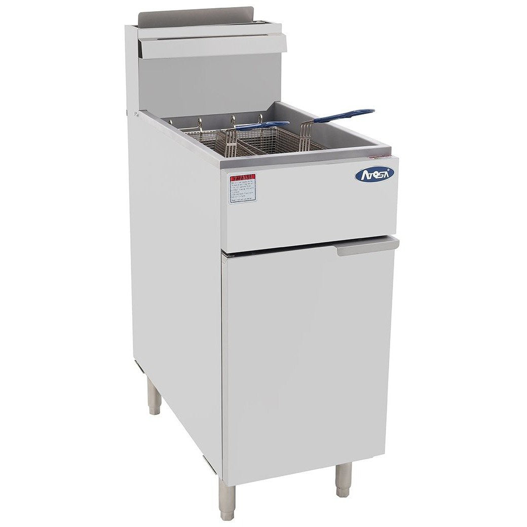 CookRite - 50lbs, 4 Burners, Independent Manual Control - Liquid Propane - Maltese & Co New and Used  restaurant Equipment 