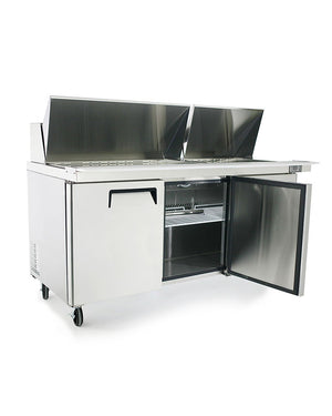 Atosa MSF8308GR 72'' Mega top Sandwich Prep. Table - 21.3 Cubic Ft - Maltese & Co New and Used  restaurant Equipment 