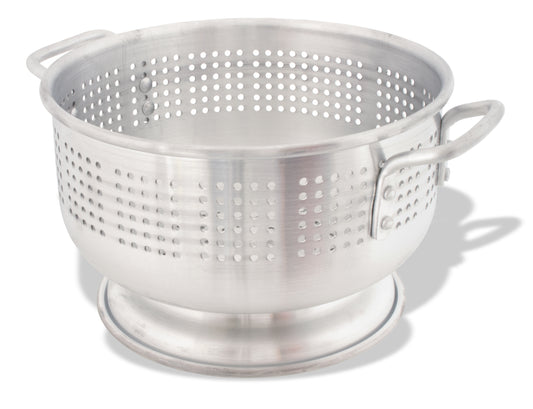 Crestware ACOL12M 12 qt. Aluminum Colander - Medium Weight - Maltese & Co New and Used  restaurant Equipment 