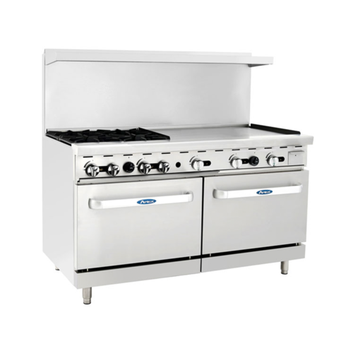 CookRite - AGR-4B36GR-LP - AGR-4B36GR-NG - Range, 60", 4 Burners, 36" Griddle - Maltese & Co
