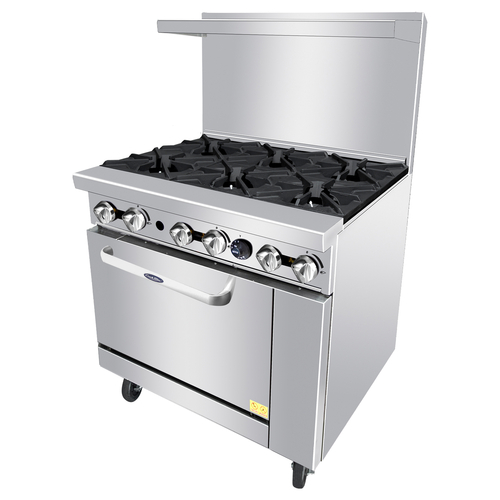 CookRite - AGR-6B-LP - AGR-6B-NG - Range, 36" 6 Open Burners - Maltese & Co