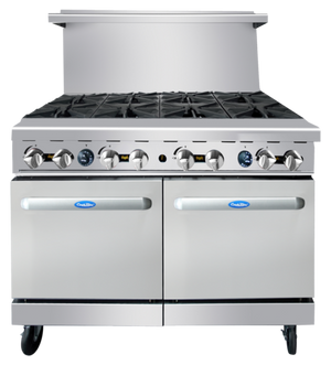 CookRite - AGR-8B-LP - AGR-8B-NG - Range, 48", 8 Open Burners - Maltese & Co